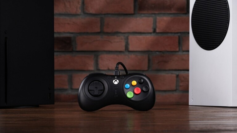 8BitDo M30 Wired Controller for Xbox updates the 6-button layout for modern games