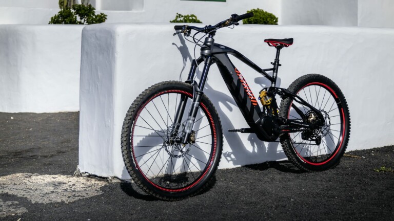 Audi Electric Mountain Bike Powered by Fantic is inspired by the Audi RS Q e-tron