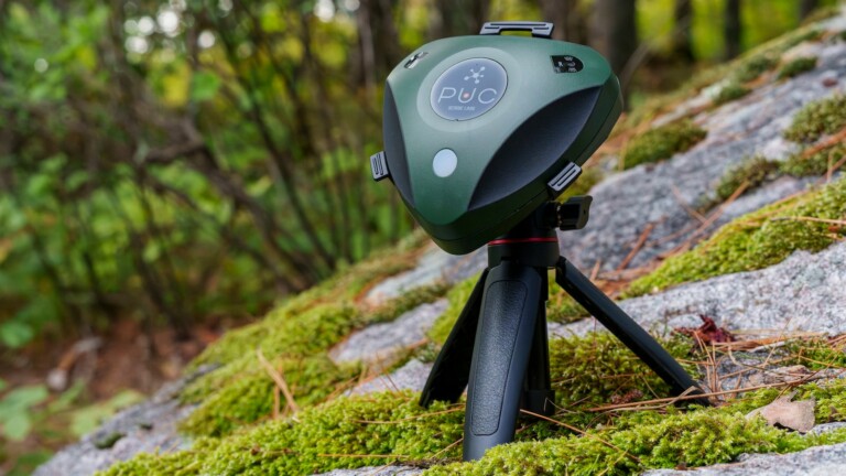 BirdWeather PUC portable birding device identifies and records songs of birds around you