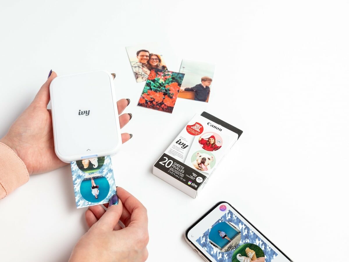 IVY 2: mini photo printer with ZINK (Zero Ink) technology by Canon on Gadget Flow