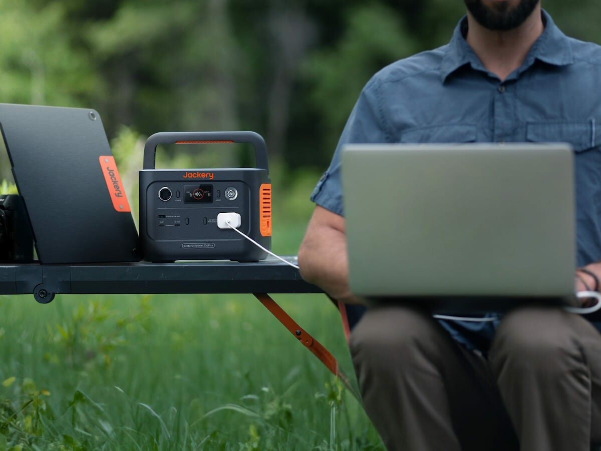 Jackery Explorer 300 Plus lightweight portable power station is great for adventures