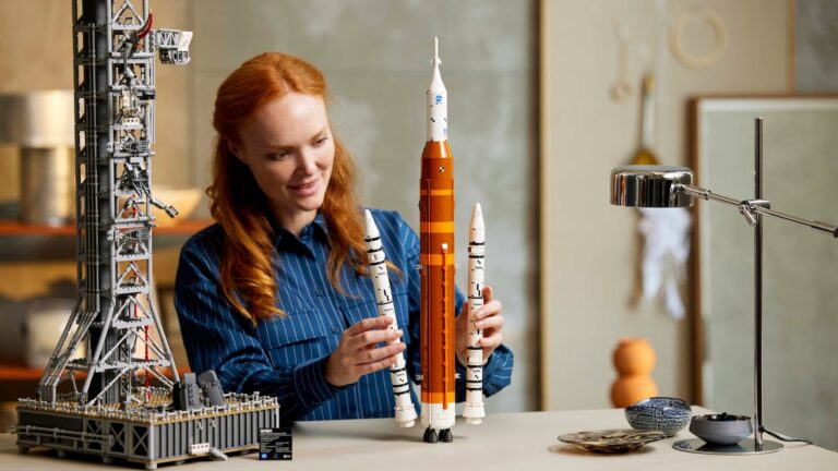 LEGO Icons Artemis Space Launch System lets you build your own NASA space rocket