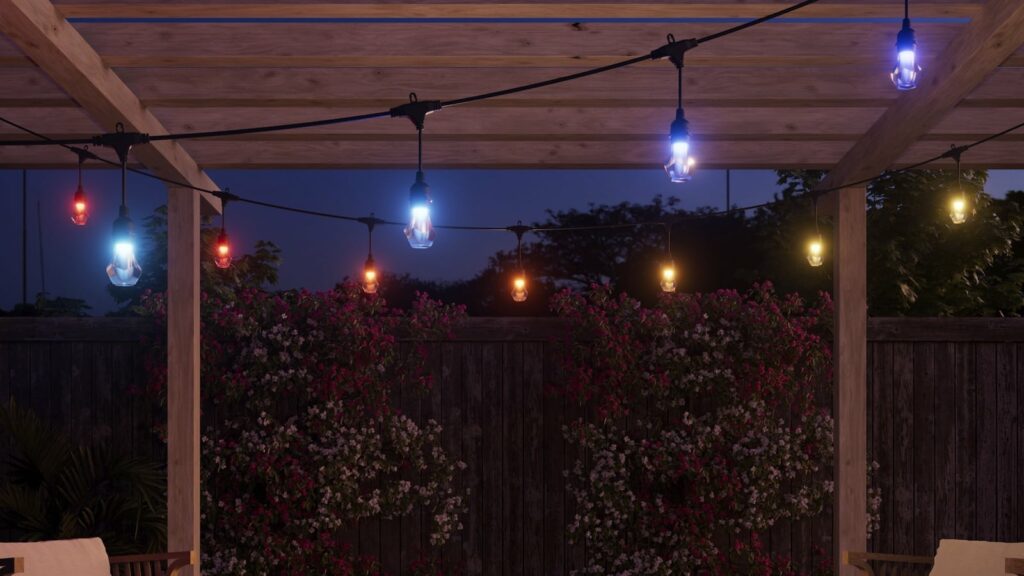 Nanoleaf Matter Smart Multicolor Outdoor String Lights 