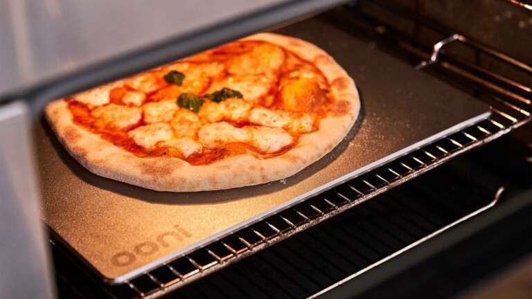 Ooni Pizza Steel 13 durable pizza tool uses commercial-grade materials that retain heat