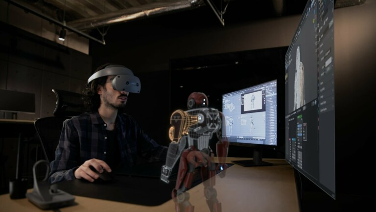 Sony Spatial Content Creation Headset lets you interact with 3D objects intuitively