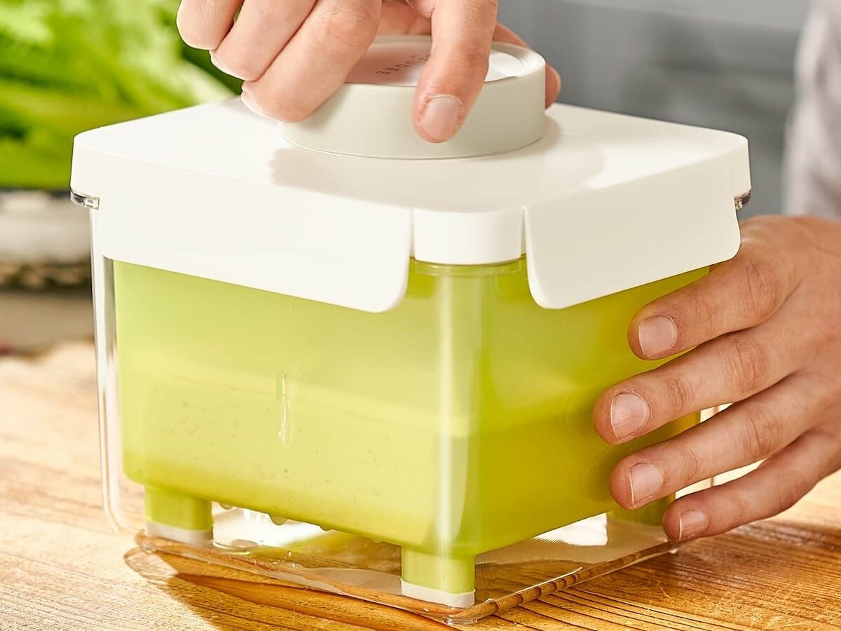 Tofu Press 2nd Generation Adjustable Hands-Free Kitchen Tool from Tofudee on Gadget Flow