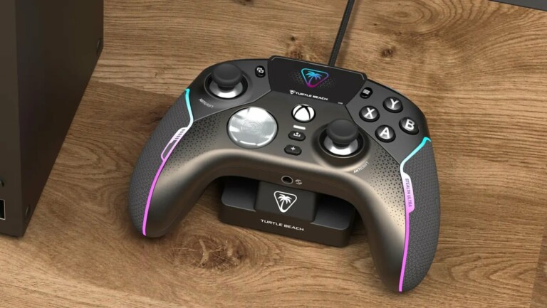 Turtle Beach Stealth Ultra wireless smart game controller has a connected display