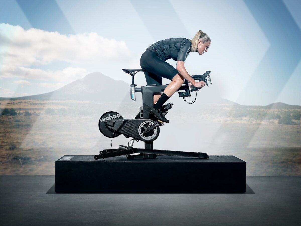 Wahoo Fitness KICKR BIKE Smart Bike indoor trainer blends virtual and real experiences